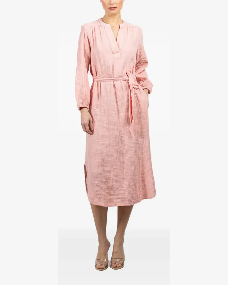 Xírena Josephine tie-waist midi dress - Rosa Rosa