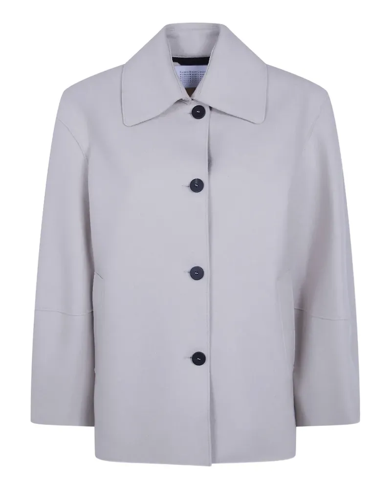 Harris Wharf London button-fastening wool jacket - Weiß Weiß