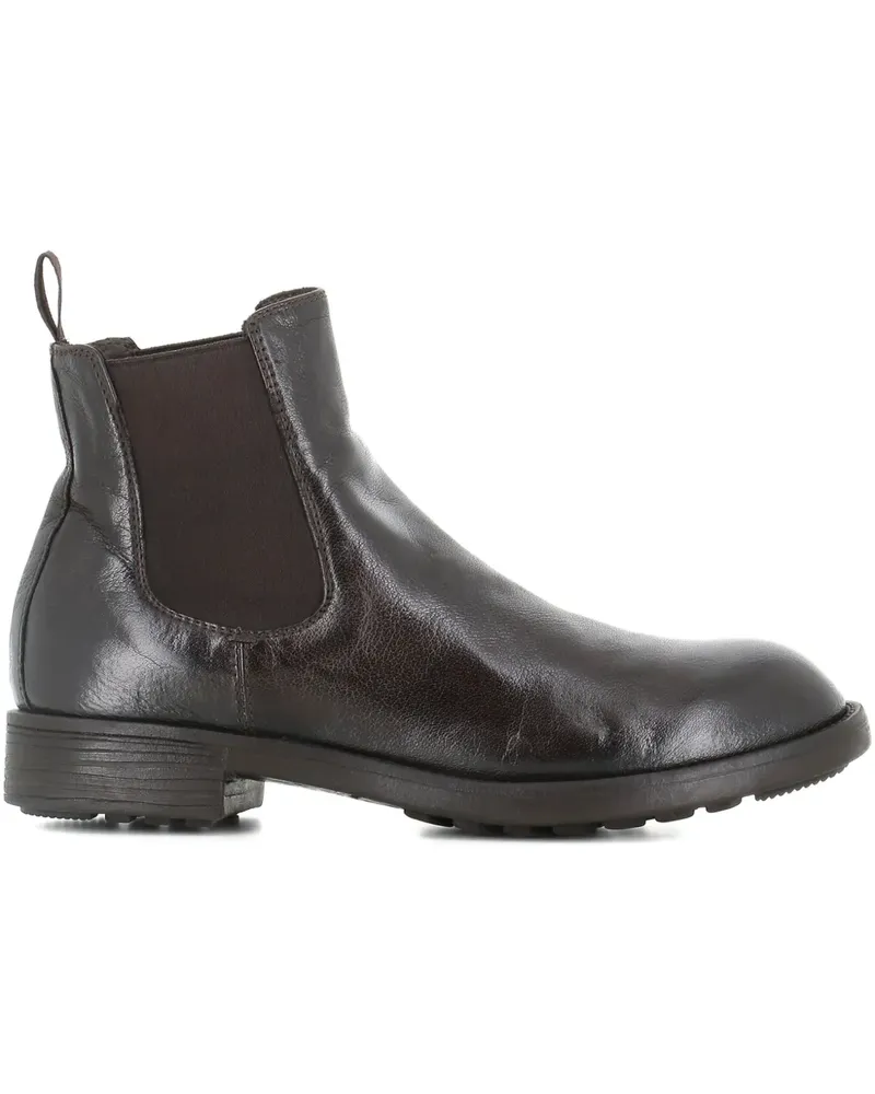 Officine Creative Italia Sergeant 102 Stiefel mit elastischen Einsätzen - Braun Braun