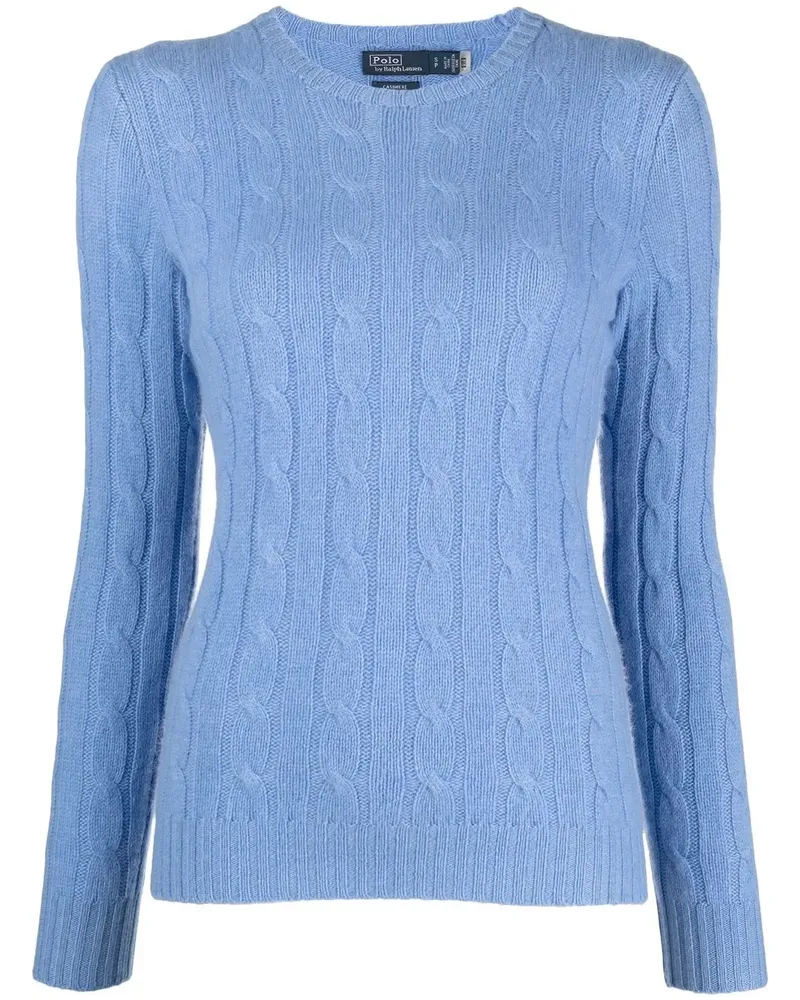 Ralph Lauren Julianna Pullover mit Zopfmuster - Blau Blau