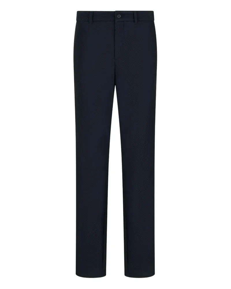 Giorgio Armani straight-leg trousers - Blau Blau