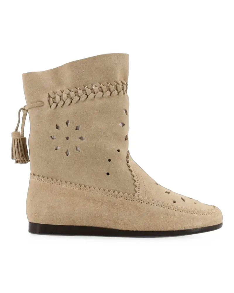 Isabel Marant Woosta Stiefel - Nude Nude