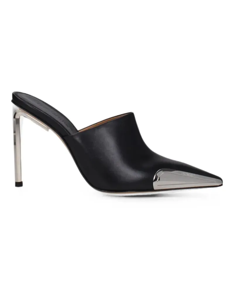 OFF-WHITE Pumps mit Metallspitze - Schwarz Schwarz