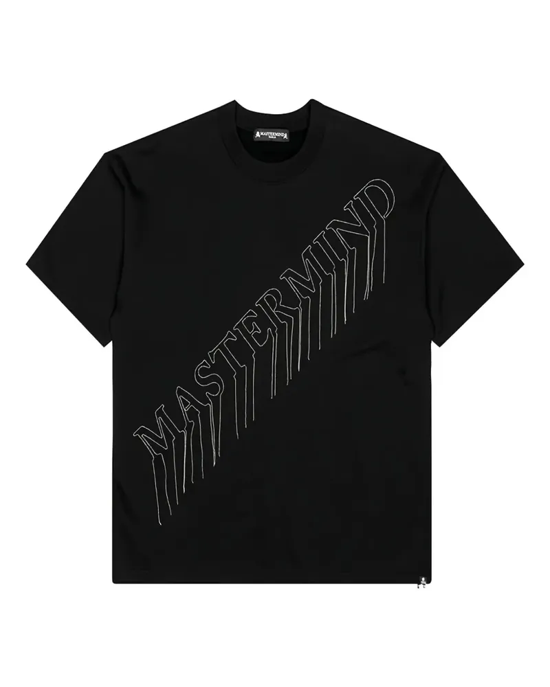 Mastermind World Sequence T-Shirt mit Totenkopf - Schwarz Schwarz