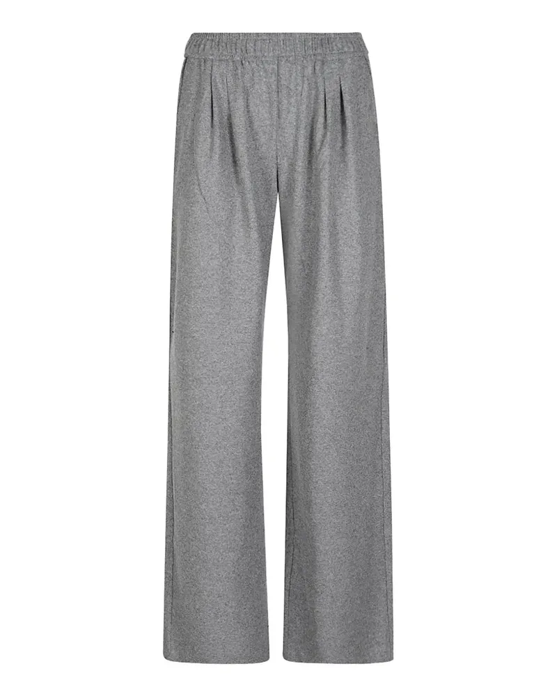 Pinko logo-patch elasticated trousers - Grau Grau