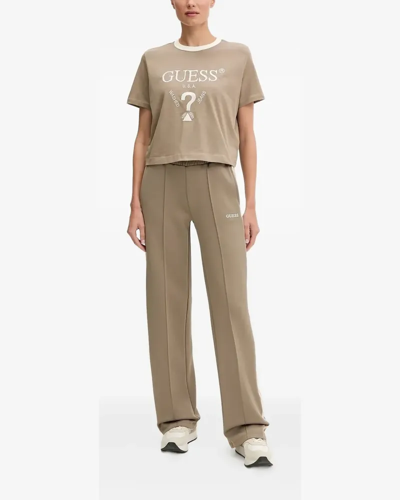Guess Jogginghose mit Streifen - Braun Braun