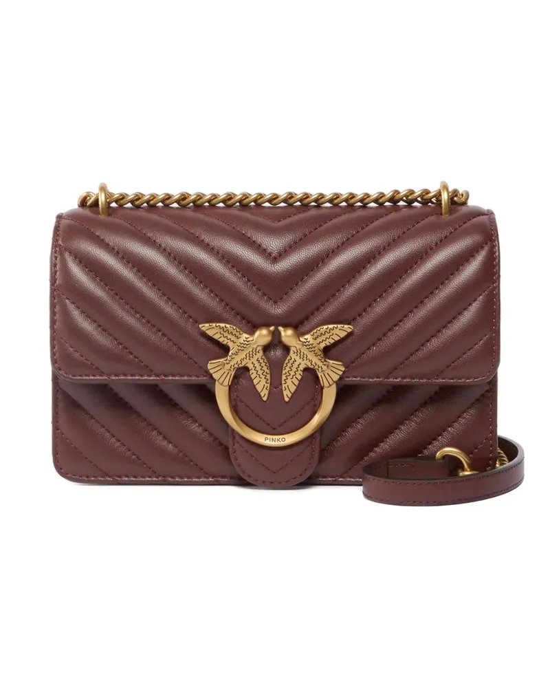 Pinko Love One Classic Umhängetasche - Rot Rot