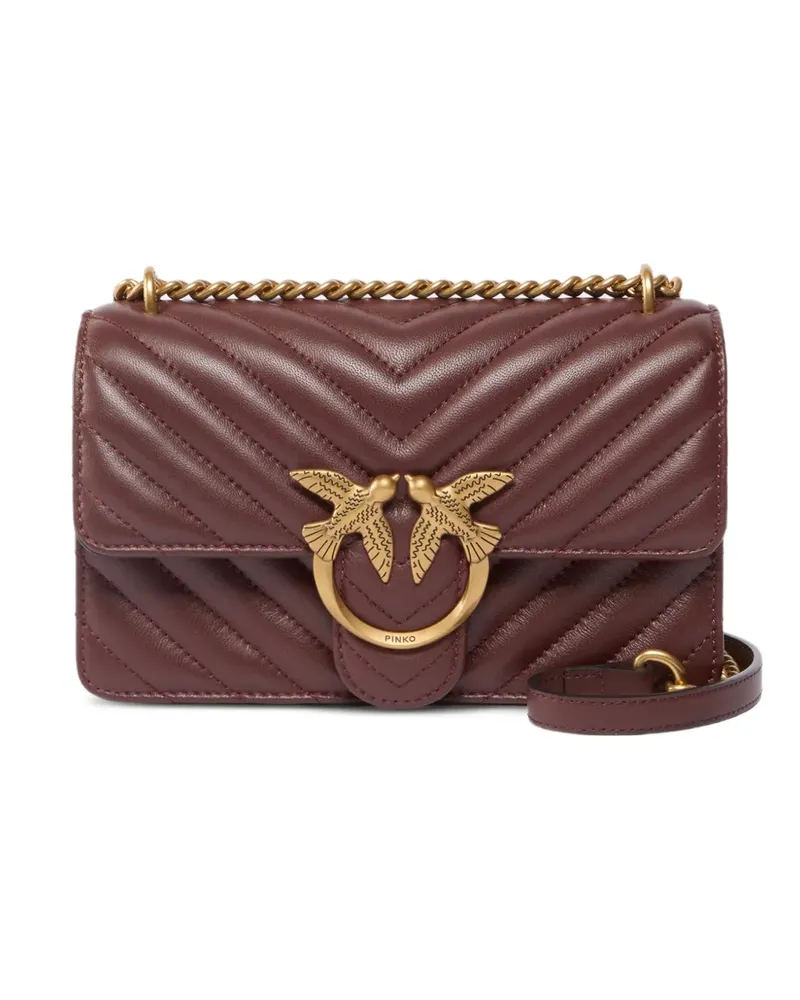 Pinko Love One Classic Umhängetasche - Rot Rot