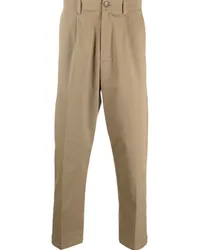 Etro Straight-Leg-Hose mit Logo Braun