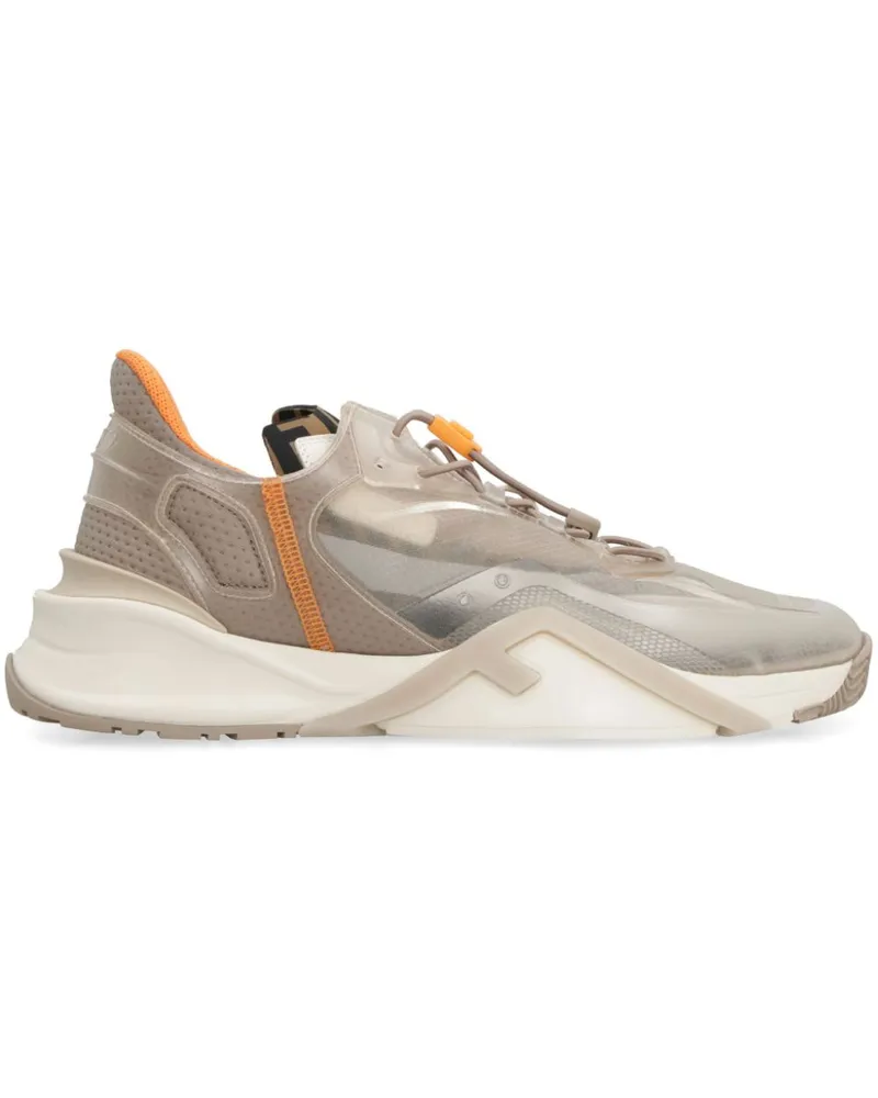 Fendi Runner Sneakers - Nude Nude