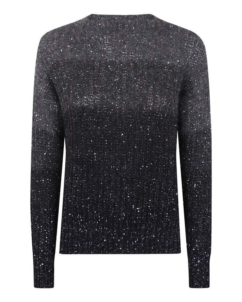 D.EXTERIOR sequin-embellished knitted sweater - Braun Braun