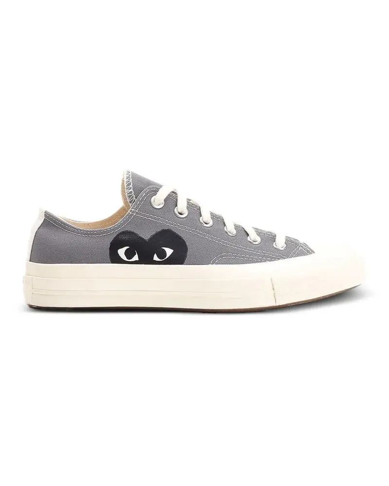 Comme des Garçons heart-print low-top sneakers - Grau Grau