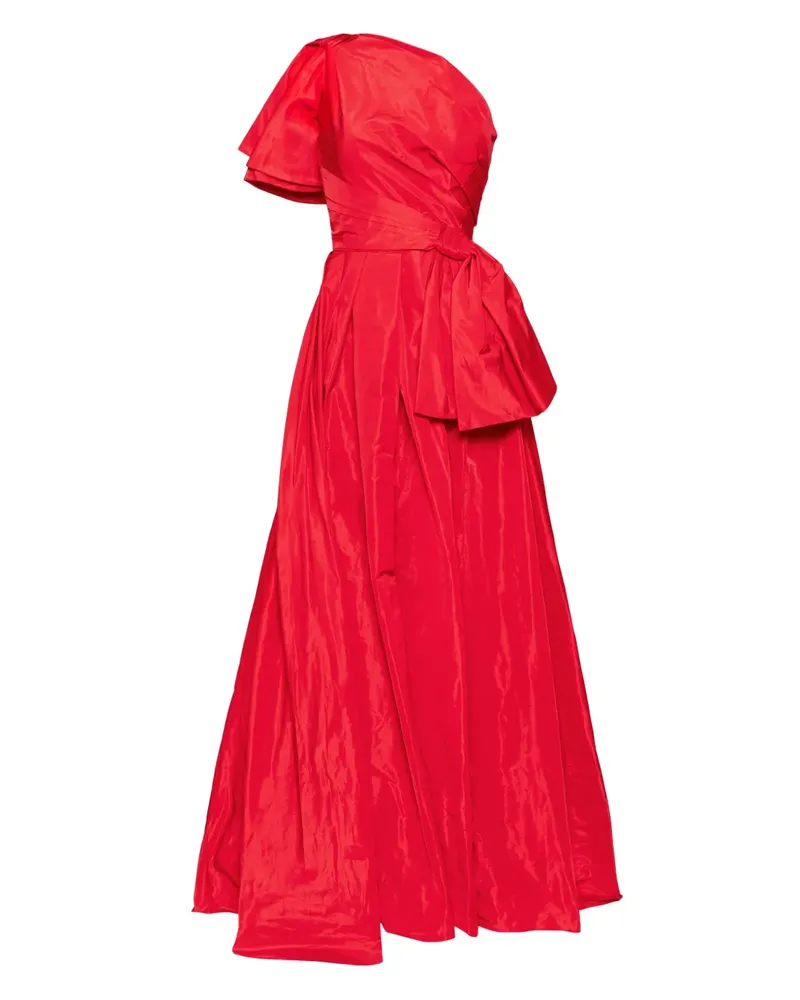 Saiid Kobeisy Kleid aus Taft - Rot Rot