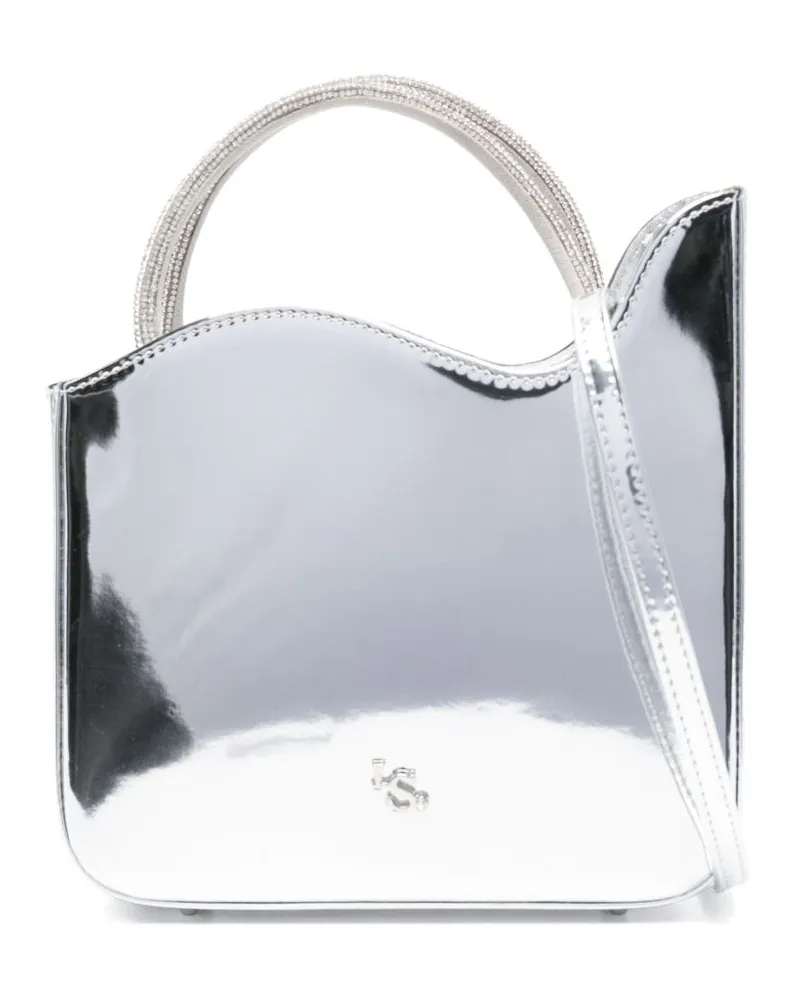 Le Silla Kleine Ivy Mini-Tasche - Silber Silber