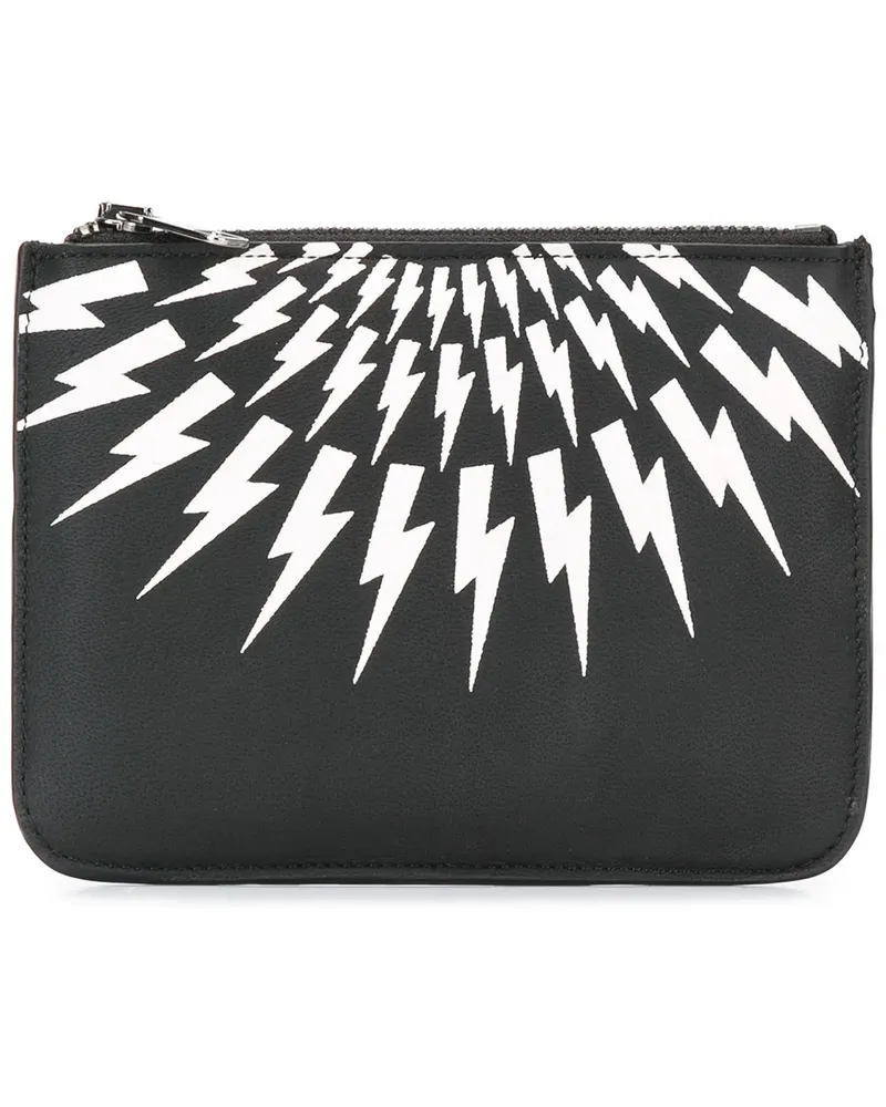 Neil Barrett Thunder' Täschchen - Schwarz Schwarz