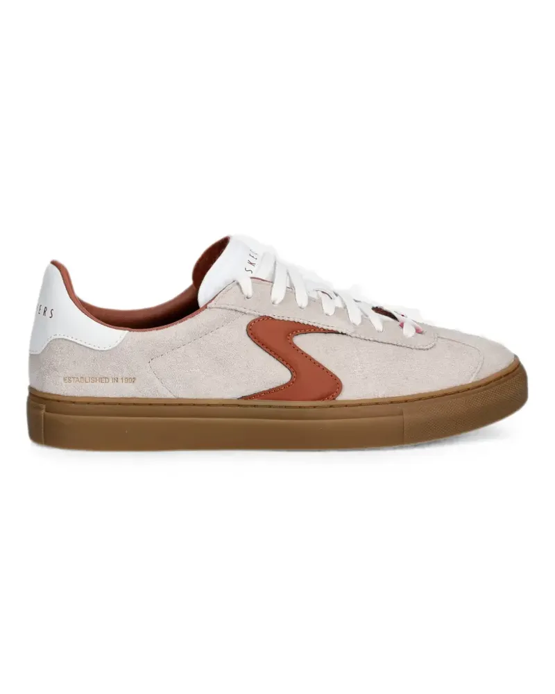 Skechers Arch Fit Legend Romah logo-patch sneakers - Nude Nude