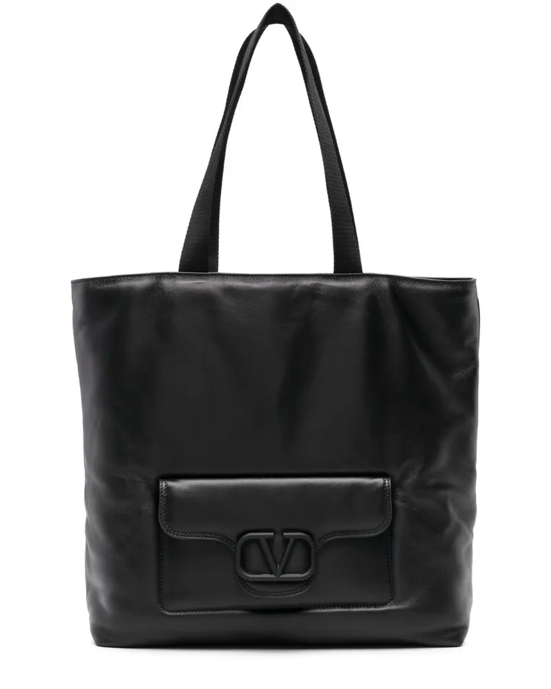 Valentino Garavani Noir Tote Bag - Schwarz Schwarz