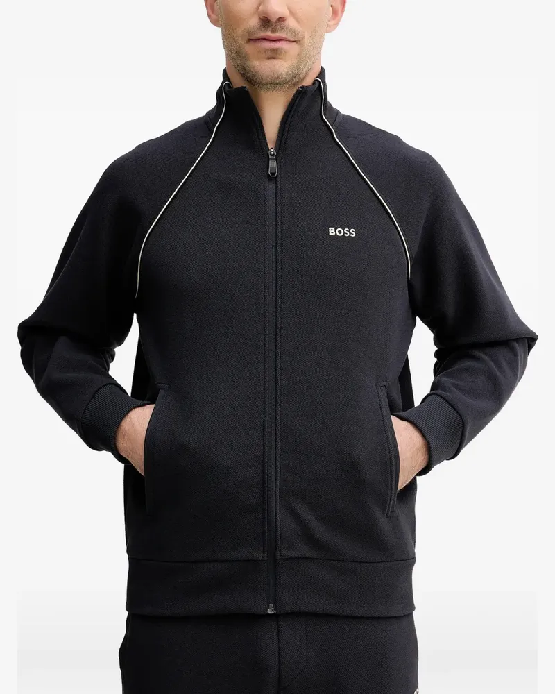 HUGO BOSS logo-embroidered tracksuit - Blau Blau