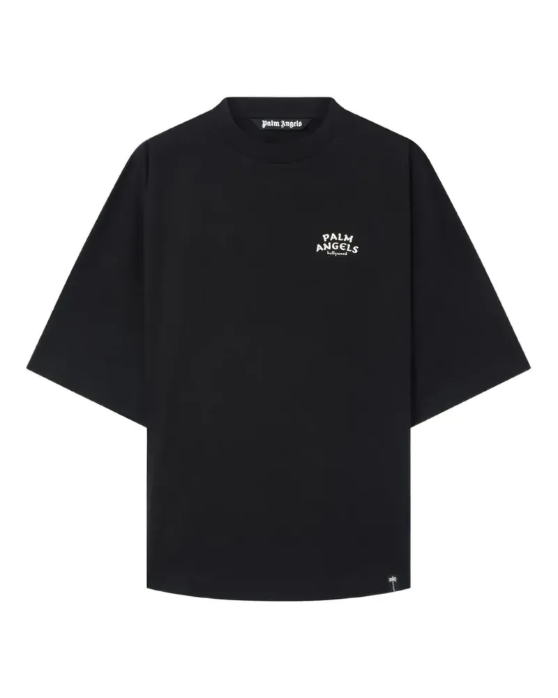 Palm Angels Drift Back Over T-Shirt - Schwarz Schwarz