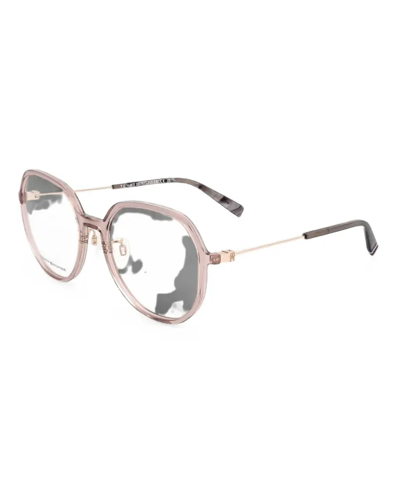 Tommy Hilfiger geometric-frame glasses - Rosa Rosa