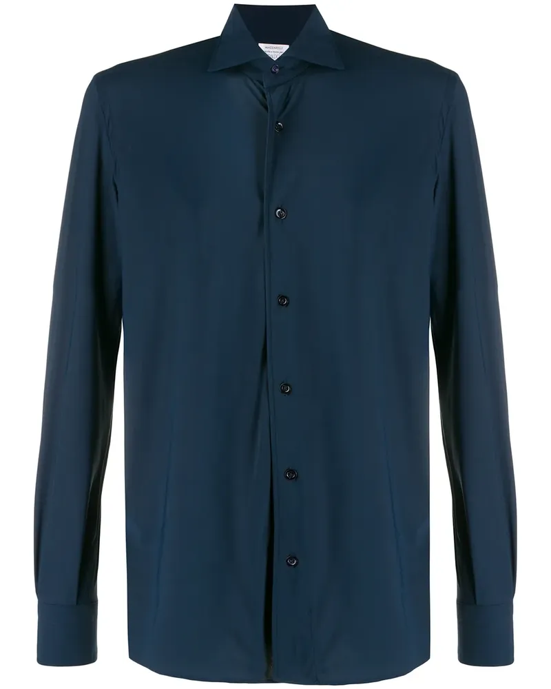 MAZZARELLI Klassisches Hemd - Blau Blau