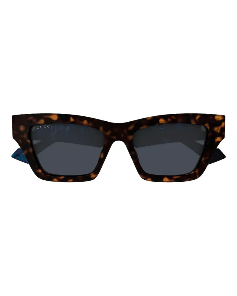 Gucci Sonnenbrille in Schildpattoptik - Braun Braun