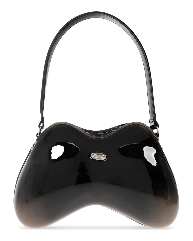 Diesel Play Double-D Schultertasche - Schwarz Schwarz