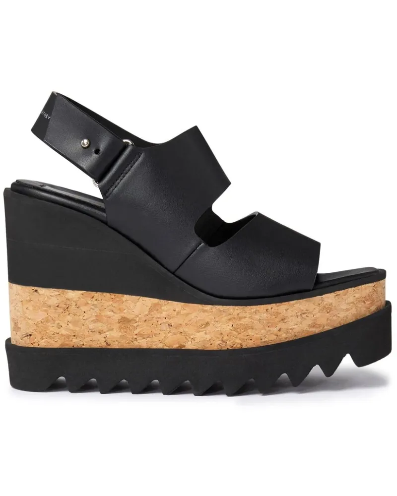Stella McCartney Sneak-Elyse Sandalen - Schwarz Schwarz