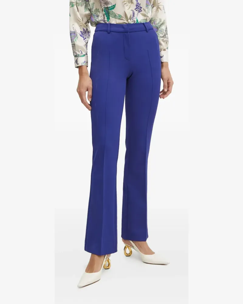 Luisa Spagnoli Ausgestellte High-Waist-Hose - Blau Blau