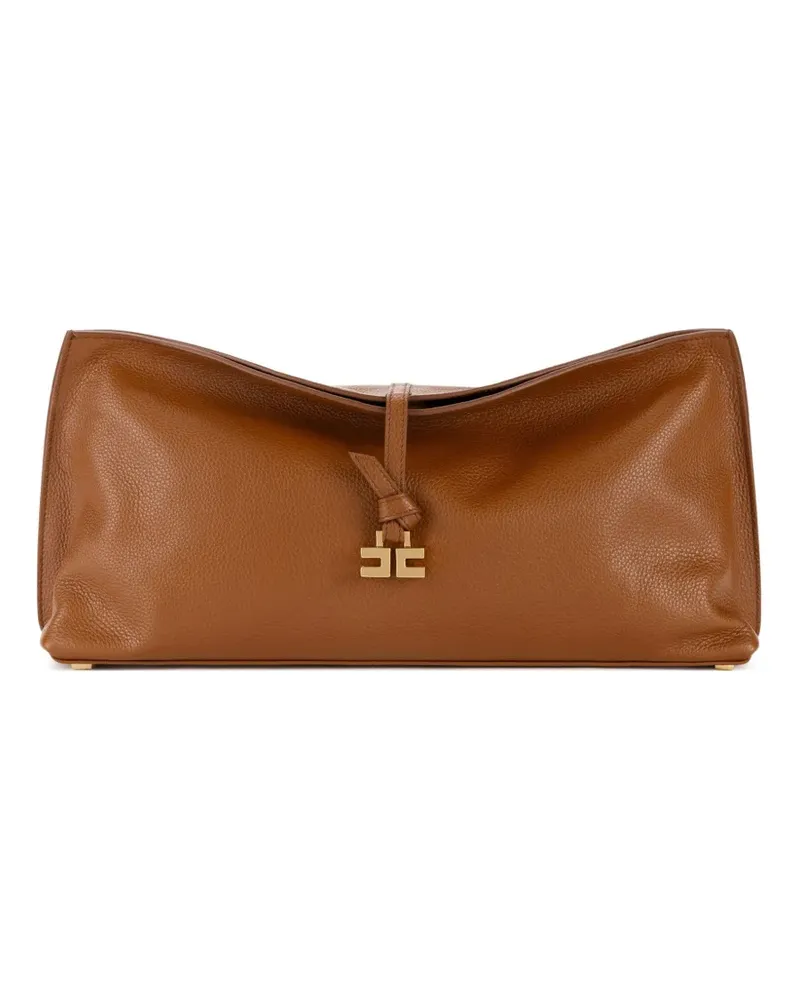 Elisabetta Franchi Klassische Clutch - Braun Braun