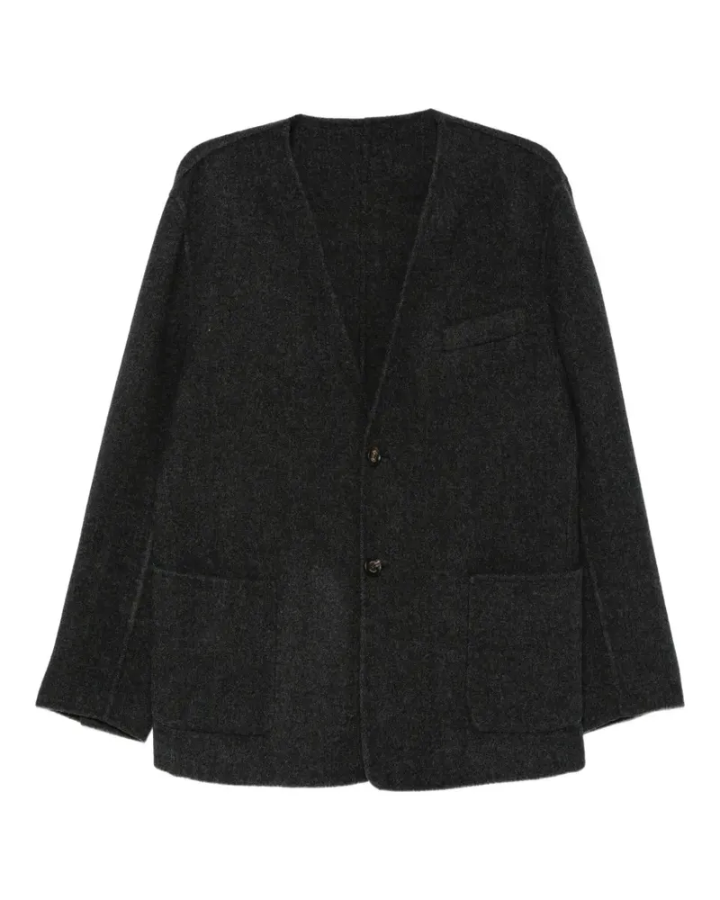 Eleventy Jacke mit V-Ausschnitt - Grau Grau