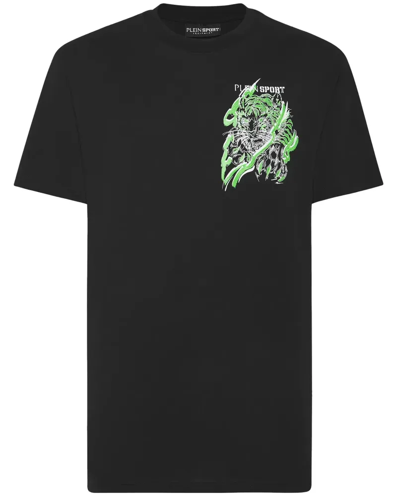 Philipp Plein Tiger T-Shirt - Schwarz Schwarz