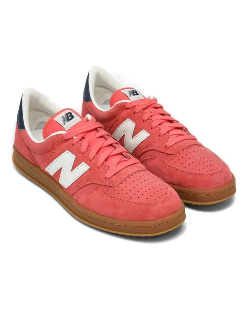 New Balance T500 logo-patch sneakers - Rosa Rosa