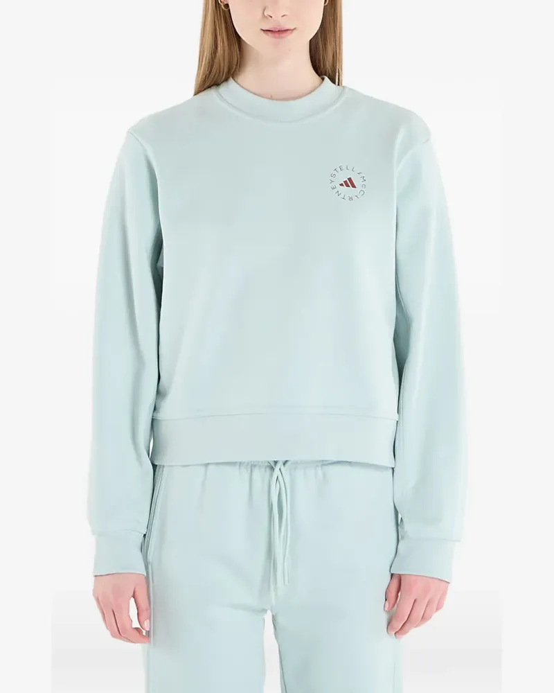 adidas logo-detail sweatshirt - Grün Grün