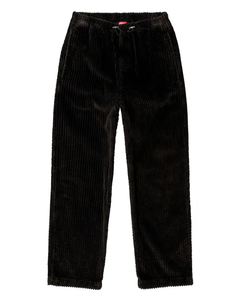 Diesel P-Martial Hose aus Cord mit Kordelzug - Braun Braun