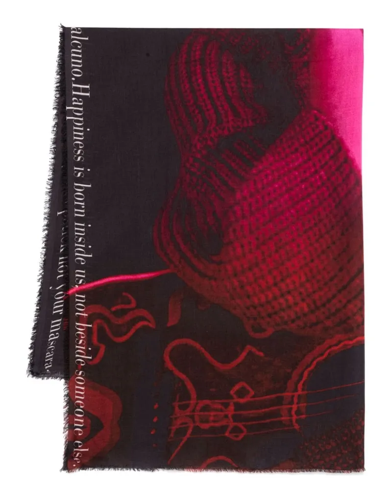 Faliero Sarti Marilyn Schal - Rot Rot