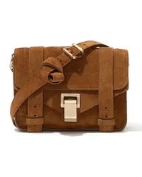 Proenza Schouler Mini PS1 Umhängetasche Braun