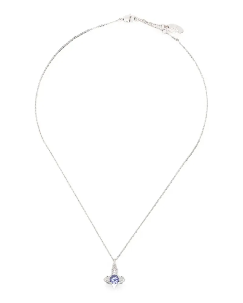 Vivienne Westwood Reina Orb pendant necklace - Silber Silber