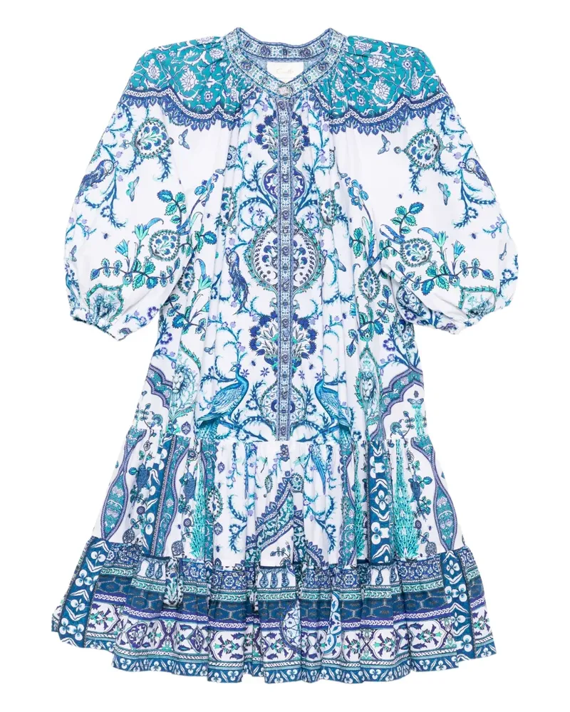 Camilla Isnik Lullaby Hemdkleid - Weiß Weiß