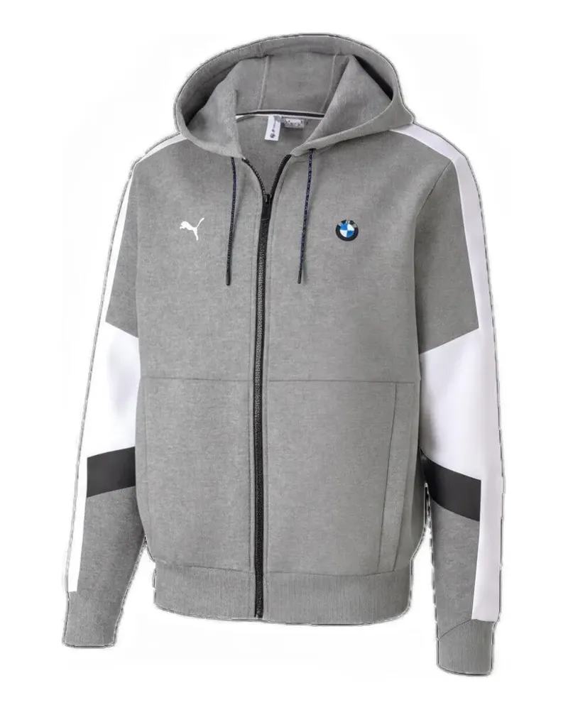 Puma x BMW Motorsport Hoodie mit Reißverschluss - Grau Grau