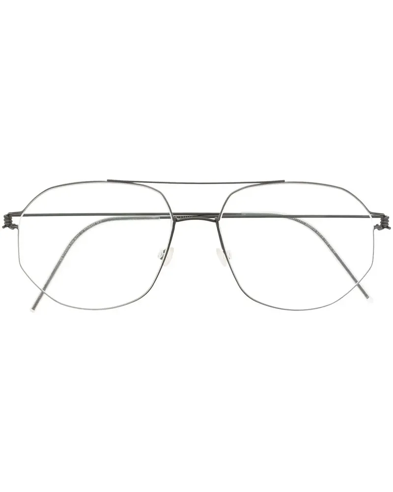 Lindberg Klassische Pilotenbrille - Grau Grau