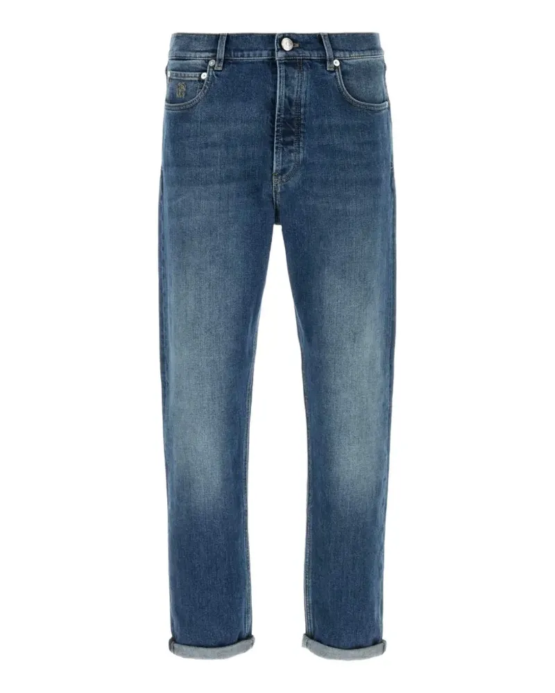 Brunello Cucinelli Jeans mit geradem Bein - Blau Blau