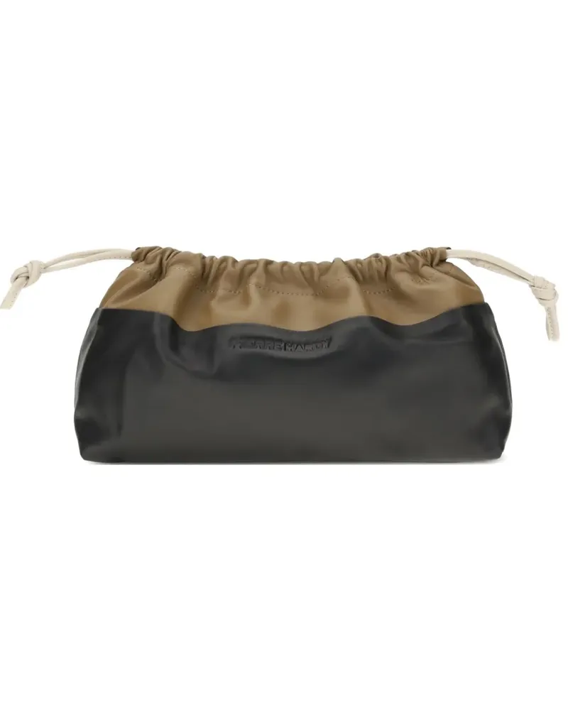 Pierre Hardy Klassische Clutch - Schwarz Schwarz
