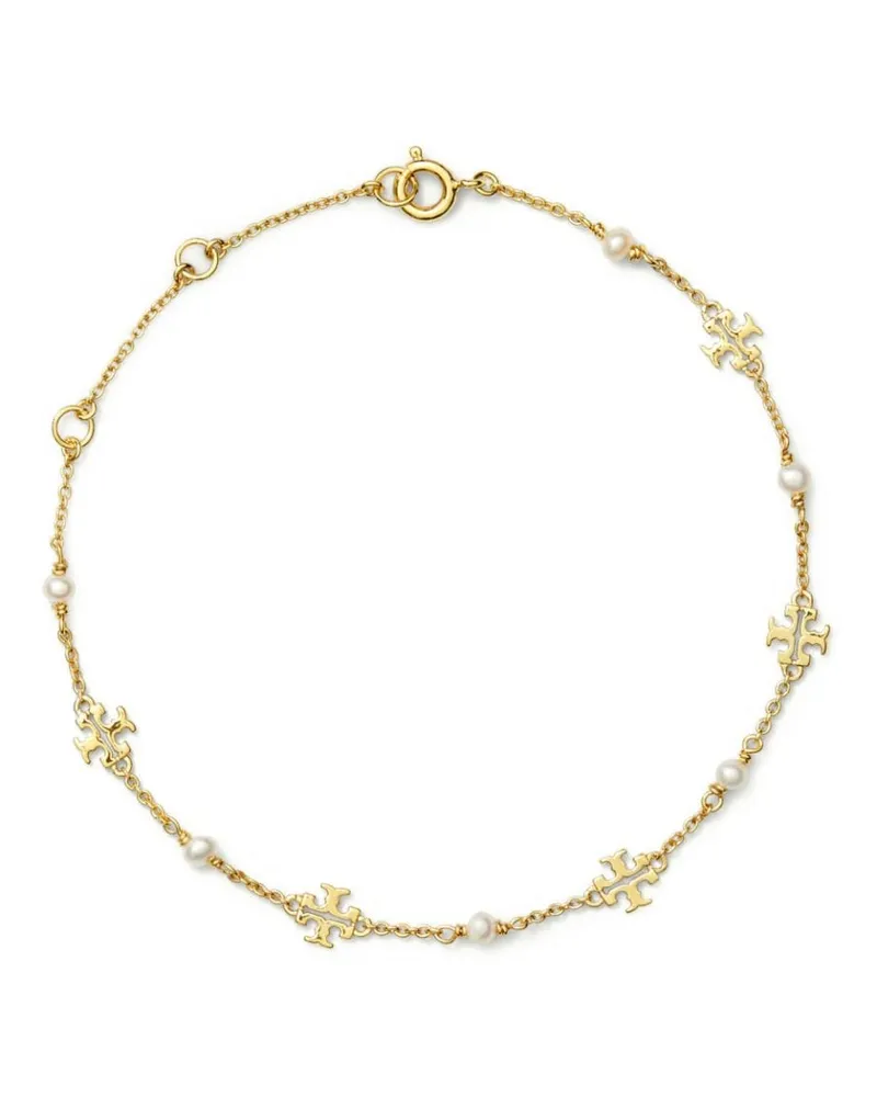 Tory Burch Kira Kettenarmband mit Perlen - Gold Gold