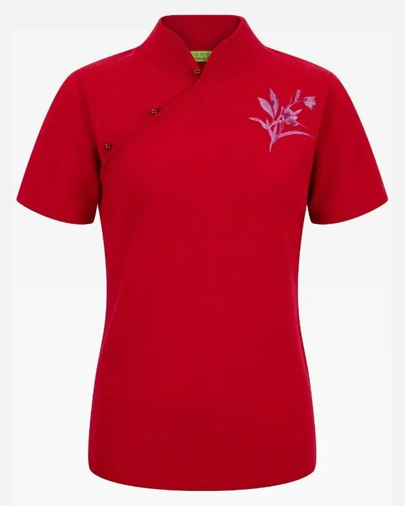 Shanghai Tang Qipao Oberteil - Rot Rot