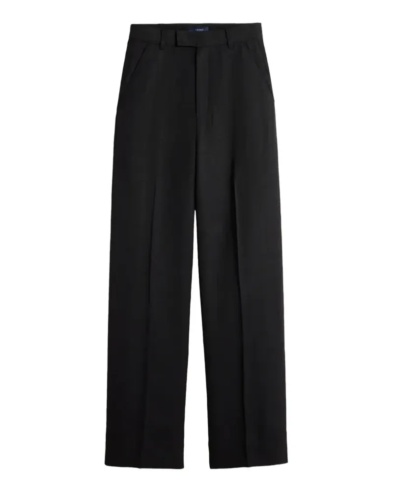 Soeur pressed-crease wide-leg trousers - Schwarz Schwarz