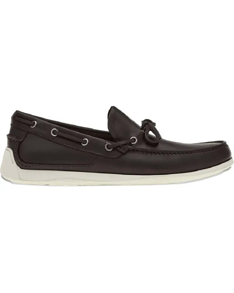 Ferragamo Loafer mit Schnürdetail - Braun Braun