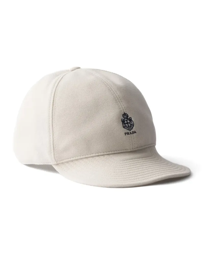 Prada old piqué baseball cap - Nude Nude