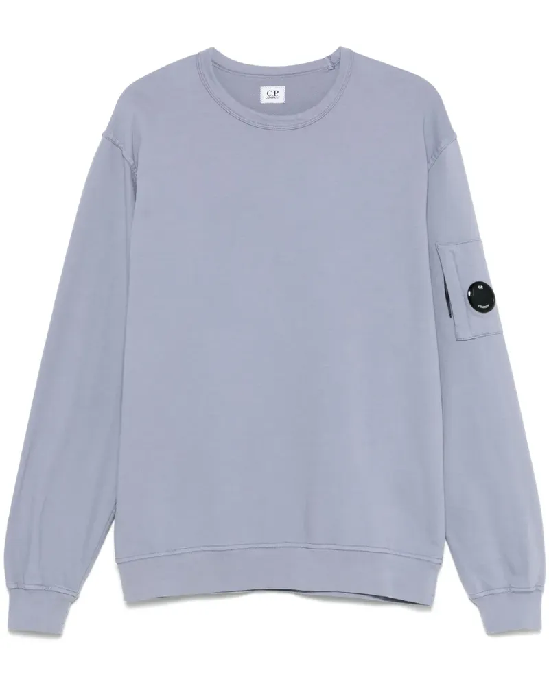 C.P. Company Sweatshirt mit Linsen-Detail - Violett Violett