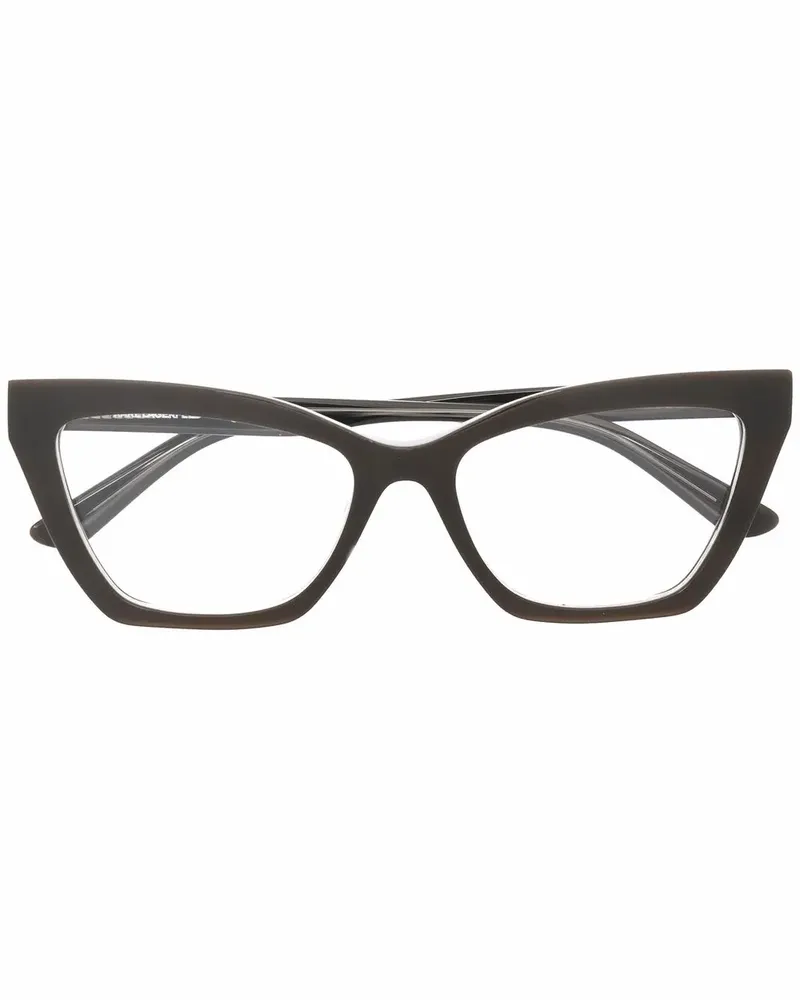 Karl Lagerfeld Cat-Eye-Brille - Schwarz Schwarz